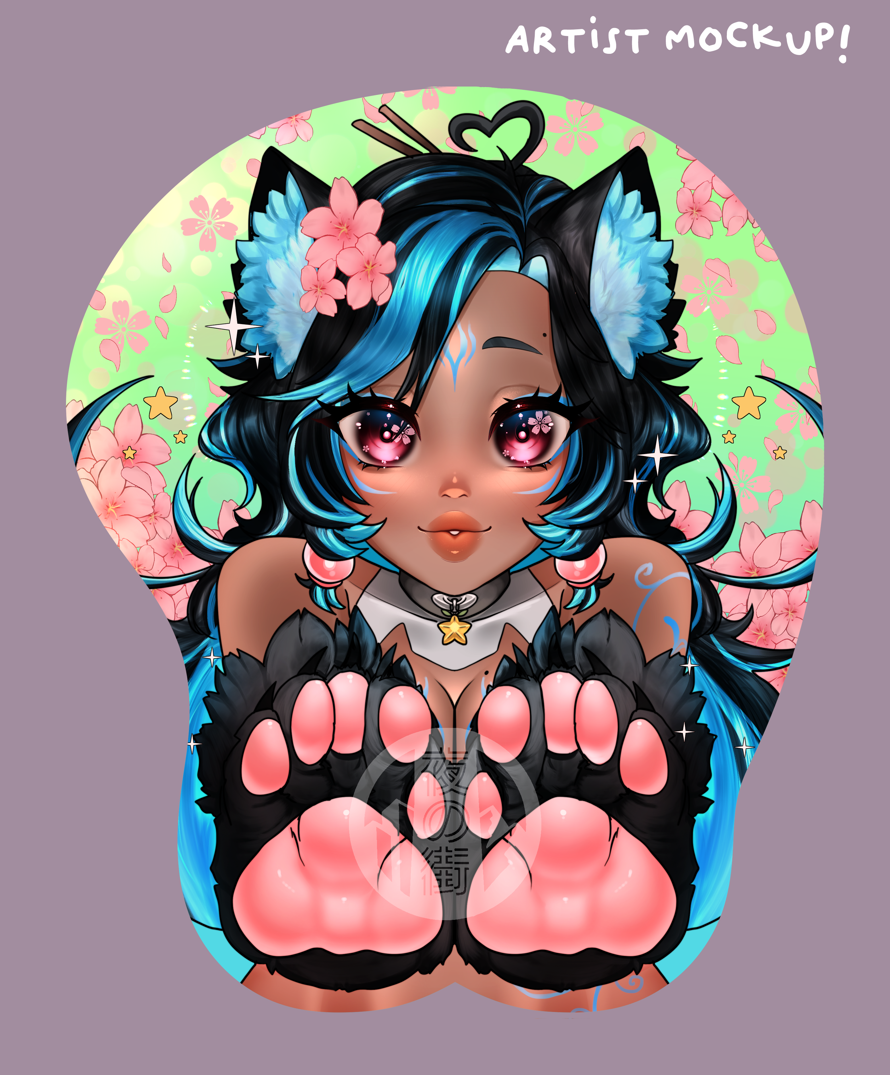BlaqkKat Paw Pad